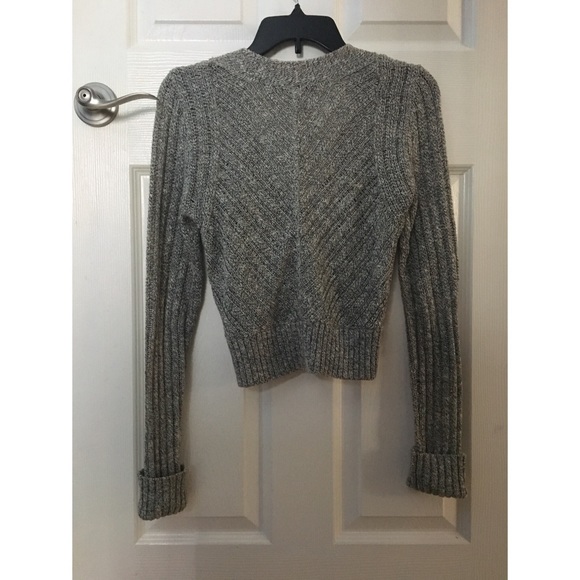 SOLD Free People Pale Cloud Grey Cardigan XS - Picture 2 of 3